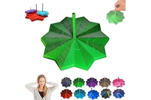VICUULY étoile Anti-Frustration Sensorielle, Fidget Hexagonal Fractal, Jouets 3D en Forme D'étoile pour Soulager Le Stress, Cubes Sensoriels Anti-Stress pour Enfants Et Adultes (Green, M)