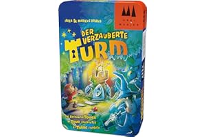 Drei Magier 51400 Der Verzauberte Turm, Reisespiel in der Metalldose, 4 spieler