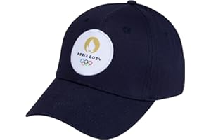 PARIS 2024 Casquette JO Collection Officielle Jeux Olympiques - Taille réglable