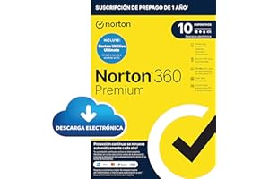Norton 360 Premium+Utilities 2024-12 meses de suscripción con renovación automática Dark Web Monitoring Secure VPN y Gestor d