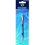 Schneider Slider Rave XB Kugelschreiber 5er Set Blau – Dokumentenechte Mine, Made In Germany, Mit Clip