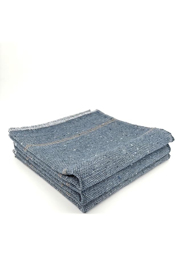 Serpillière Bouclette Coton - 50x60 Cm, Ultra Absorbante - Fabriquée En France, Utilisable Comme Essuie-main Ou Pour Laver Les Sols
