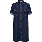 ONLY Onllisa S/S Dnm Dress Gua Onllisa S/S Dnm Dress Gua Kadın