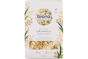 Biona, Avoine pure granola organique - sans sucres, sans blé 375g