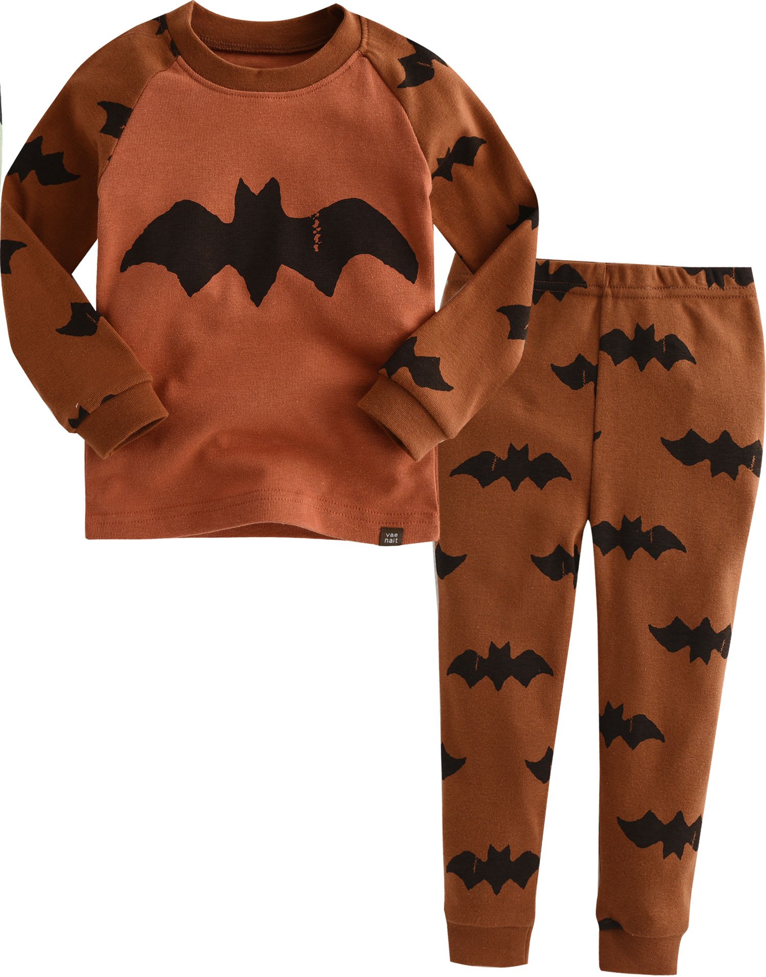 Vaenait-baby-74-122-Sugling-Kinder-Langarm-Bekleidung-Fledermausmann-Schlafanzug-Set-Batman