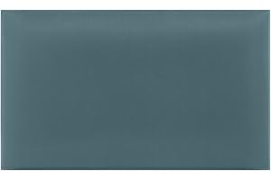 DecoNest Testiera Cuscino da parete decorazione da parete pannello acustico pannello da parete 3d lusso moderno imbottito 60 x 40 cm Marittimo