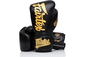 Fairtex Muay Thai Boxing Gloves BGV9 - Heavy Bat Mexican Style - Small Change Training Sparring Gloves for Kickboxing MMA K1