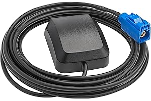 RED WOLF GPS Antenne Fakra Stecker GPS Auto Antenne Adapter Kabel für Audi Benz Volkswagen VW Navigation System 3m