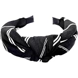 BLACK VOILE FABRIC HAIRBAND 417294