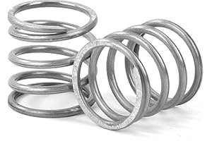 GUNGY Ressort de Compression 20mm Ressorts Compression en Acier Inoxydable Diamètre du Fil 1,8mm Diamètre Extérieur 20mm Force du ressort 3,5KG 4 Pièces