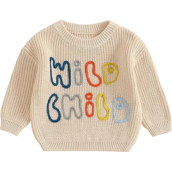 Baby Girl Fall Clothes Newborn Baby Girl Boy Knit Sweater Blouse
