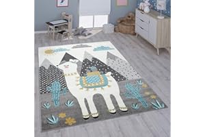 Paco Home Tappeto per bambini cameretta bambine bambini diversi motivi e dimensioni, Dimensione:80x150 cm, Colore:Multicolore