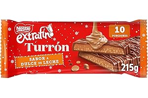 NESTLÉ EXTRAFINO Turron de Chocolate con Leche e Interior de Dulce de Leche 215 g