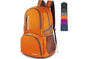 MAXTOP 30L Backpack Ultra Lightweight Packable Foldable Rucksack Water Resistent For Men Women Kids Outdoor Camping Hiking Travel Daypack Handy Durable Gifts For Men Women
