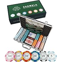 Bullets Playing Cards | Mallette de Poker 300 Jetons Clay 14g – Coffret Complet avec Cartes, dés et Bouton Dealer en céramique – Design Corrado, sans valeurs
