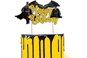 Seyal® Btman Happy Birthday Cake Topper