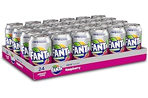 Fanta Zero Raspberry Canette 24 x 330 ml
