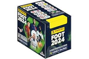 Panini Foot 2024 Ligue 1 Uber Eats Boîte de 50 Pochettes