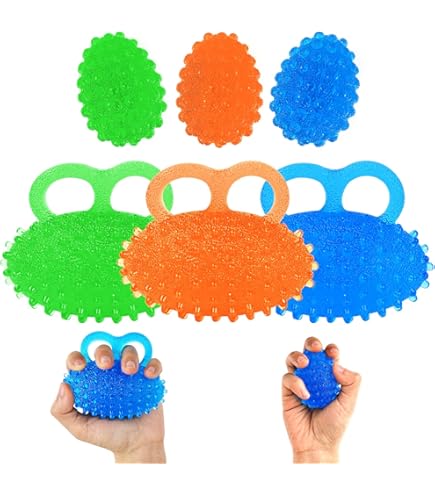 Handtrainer vingertrainer bal - kneedbal voor handtherapie, zachte bal antistressbal massagebal, versterking van de hand, vingertraining