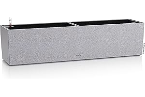 ‎LECHUZA LECHUZA BALCONERA Stone 80 steingrau 15660, 79x19x19 cm