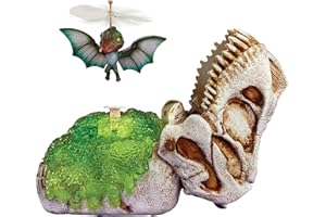 MGA Entertainment Gross-a-Saurus GrossMos Flying Dino Green - Jouets Dinosaures Interactifs pour Garçons et Filles, pour Les Collectionneurs et Les Enfants de Plus de 6 Ans