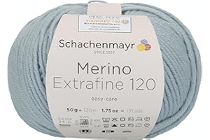 SCHACHENMAYR SINCE 1822 Schachenmayr Merino Extrafine 120, 50G eisblau Filati Per Maglieria A Mano