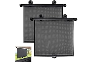 VBGURR 2 Pcs Car Window Shades for Baby, Automotive Window Shade Sun Shades for Car Windows, Automobile Window Sun Shade Cars Window Cover(40 x 45cm)