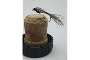 BestCity Tackle Fliegen Angeln Eintagsfliegen-Köder hohe Qualität – Größe 10 Acht Stück