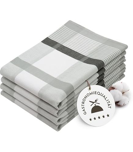 Half A Donkey Geschirrtuch Italien-Design – 47x65 Cm, 100% Baumwolle, Bunt Bedruckt, Maschinenwaschbar
