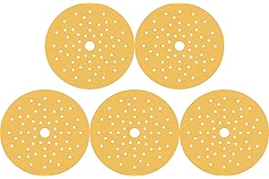 Bosch Accessories 5x Lijas Expert C470 multiperforados (para Madera dura, Pintura sobre madera, Ø 150 mm, grano 40, accesorios Lijadora excéntrica)