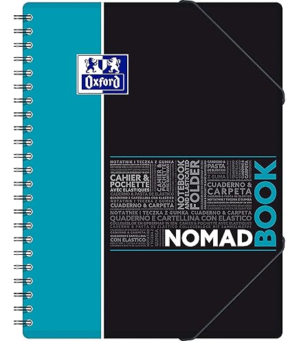 RHODIA 132576C - Exabook Zwart A5 Hervulbaar Organizer Notebook | Gevoerd | 160 Afneembare pagina's Perf. 6 Gaten - Clairefontaine Papier 80g - Polypro Cover (Kunststof) - Rhodiactief : C Rhodia