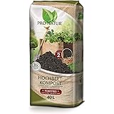 Pro Natur HOCHBEETKOMPOST 40 l. Grünkompost, Kompost speziell für Hochbeete. Z298