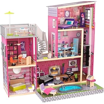 kidkraft glamorous dollhouse