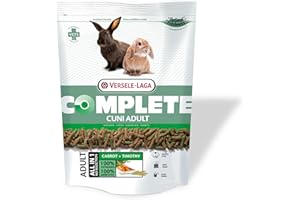 VERSELE LAGA Versele-Laga Complete Cuni Adult | 500 g | Alimento completo per conigli adulti | Gustosi pellet all-in-one | Con fibre lunghe | Sviluppato da veterinari