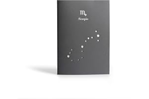 PdiPigna - Taccuino con costellazione, your sign Scorpione