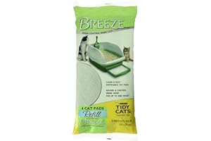 Tidy Cats Breeze Lot de 4 coussinets pour chat