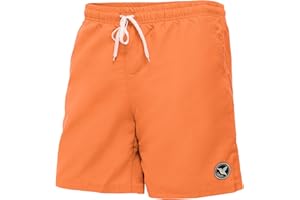 Ladeheid Short de Bain Homme, Séchage Rapide avec Filet Intérieur, Maillot de Bain Homme Piscine, Poches Latérales et Arrière, Ceinture Élastique avec Cordon Ajustable LA40-129