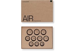 ULTRAHUMAN Ring AIR (Certified Renewed) - Smart Ring Health Tracker, Size First, Sleep Tracker, Smart Ring for Men/Women, Fitness Tracker (Sizing Kit, Sizing Kit)4.5 out of 5 stars 166AED 1.00