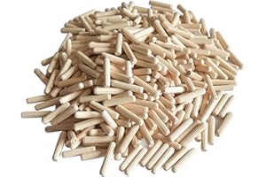 EMOEBELBESCHLAEGE woplus_de Holzdübel Riffeldübel 8x30 8x35 8x40 8x50 8x60mm (8x40mm ca.750 Stück) [1kg]