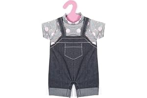 ZOEON ZWOOS Vêtements de Poupée pour New Born Baby Poupée, Tenues Vêtements pour Poupée 35-45 cm