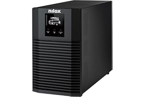 Nilox NXGCOLED456X9V2 Groupe de continuité UPS Online, 4500 VA/3150 W, écran LCD