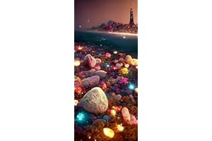 Taasmoog 5D Diamond Painting Kit Completo, 5D DIY Diamond Painting Kit Completo, Pittura Diamante Strass Ricamo a Punto Croce Painting per Decorazioni Casa(Stelle di Fantasia) (giallo)