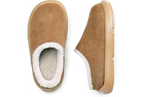 Hitopteu Pantofole per Bambino e Bambina Invernali Calde Peluche Ciabatte Interno esterno Pantofole per Ragazzi Ragazze