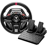 Thrustmaster T128 Yarış Direksiyonu &ndash; Hibrit Force Feedback Teknolojisi &ndash; Manyetik Vites ve Pedal Seti &ndash; LED Hız G&ouml;stergesi &ndash;