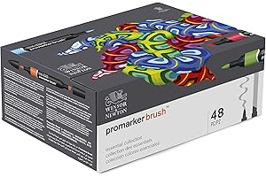 Winsor & Newton Promarker Brush Coffret X48 Collection des essentiels