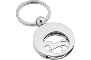 Jadani Hochwertiger Schlüsselanhänger mit Einkaufswagenchip