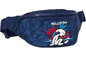 Safta EL NIÑO Paradise - Riñonera con Bolsillo Exterior, Ideal para Jóvenes y Niños de Diferentes Edades, Cómoda y Versátil, Calidad y Resistencia, 23x9x12 cm, Color Azul Marino