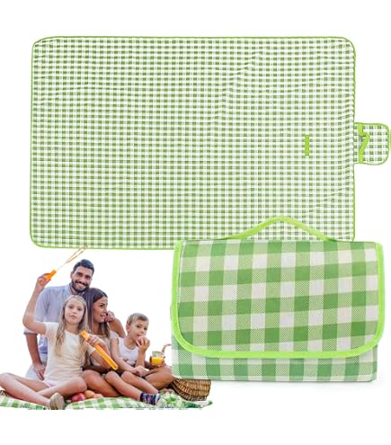 Telo Mare Gigante 270x210 Cm – Coperta Da Spiaggia Idrorepellente E Pieghevole Per Picnic