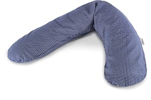 Theraline Federa per cuscino da allattamento, a pois, 190 cm