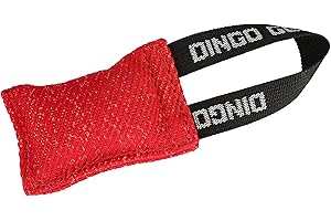 DINGO GEAR WWW.DINGOGEAR.COM 1977 Dingo Gear - Tug en Toile française - 5 x 10 cm - Rouge